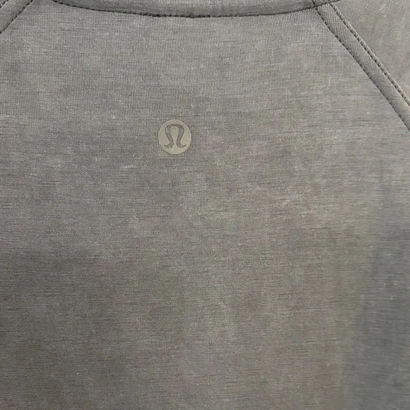 Lululemon Softstreme Long-Sleeve Half-Zip Dress in black, size 10 - Picture 6 of 8